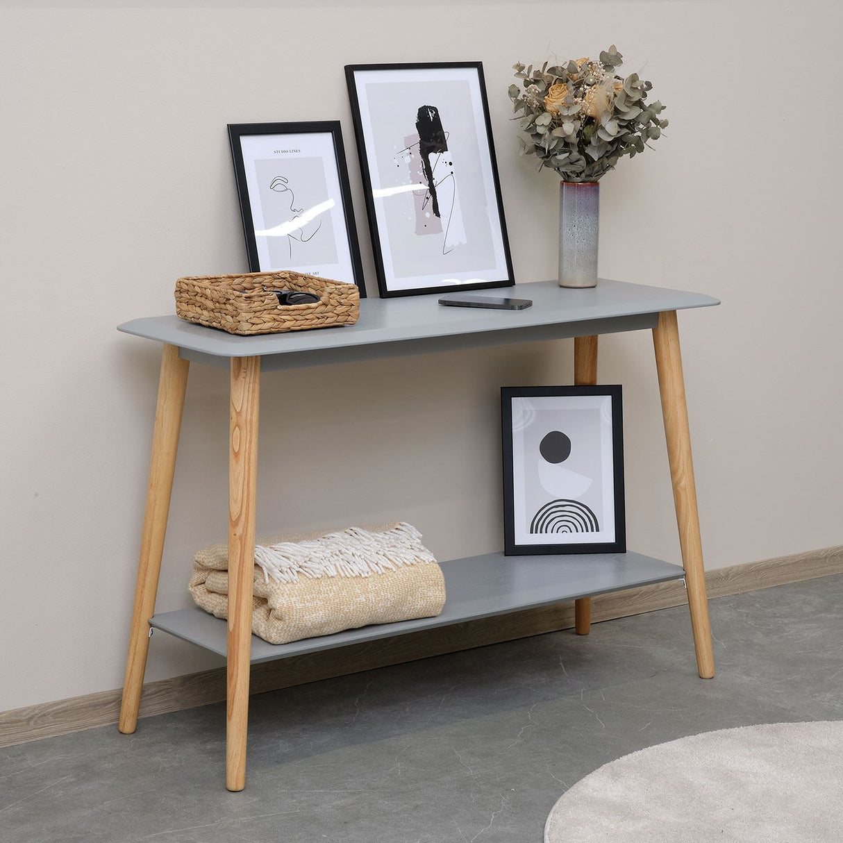 Terra Home Konsolentisch Liv 110 cm, Grau