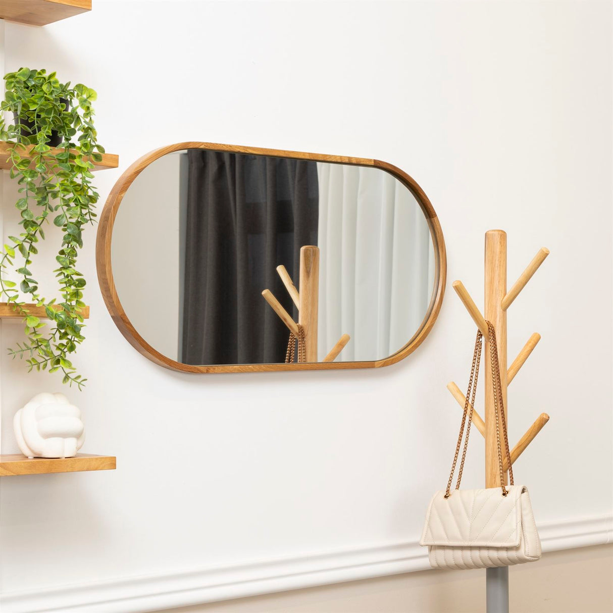 Terra Home Wandspiegel Landa 40x80 cm, oval