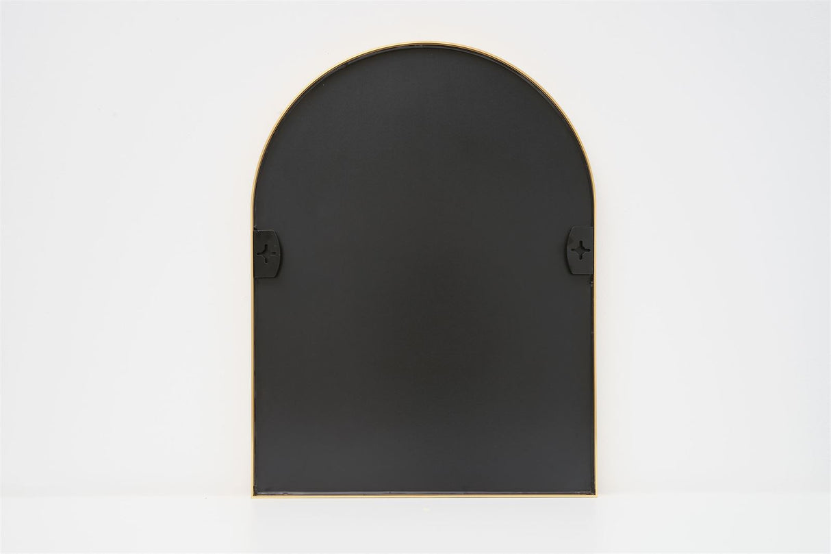 Terra Home Wandspiegel 60x80 gold Metallrahmen Bogenform
