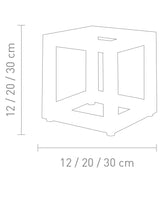 Sompex LED Tischleuchte Delux in Würfelform 30cm