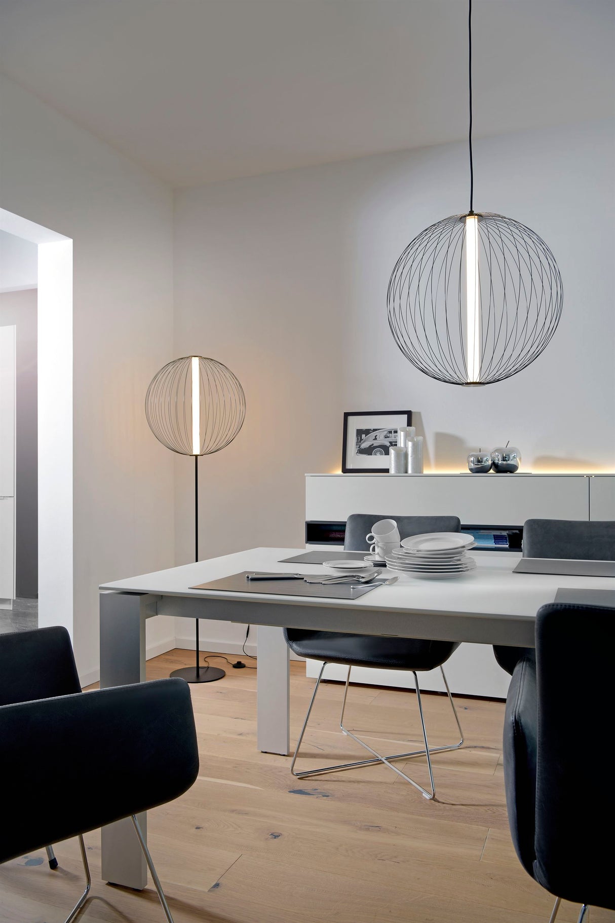 Sompex Pendelleuchten Atomik Metall 10W