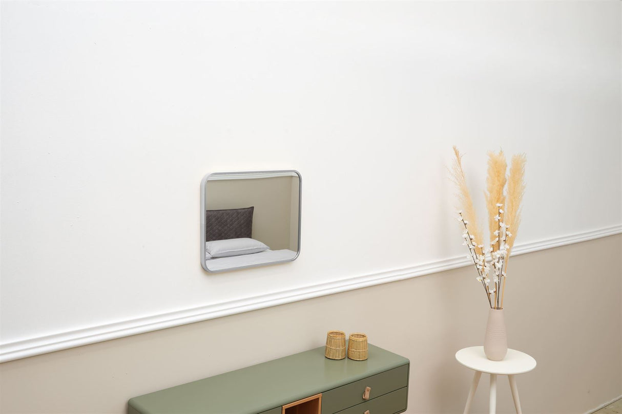 Terra Home Wandspiegel 40x50 silber Metallrahmen