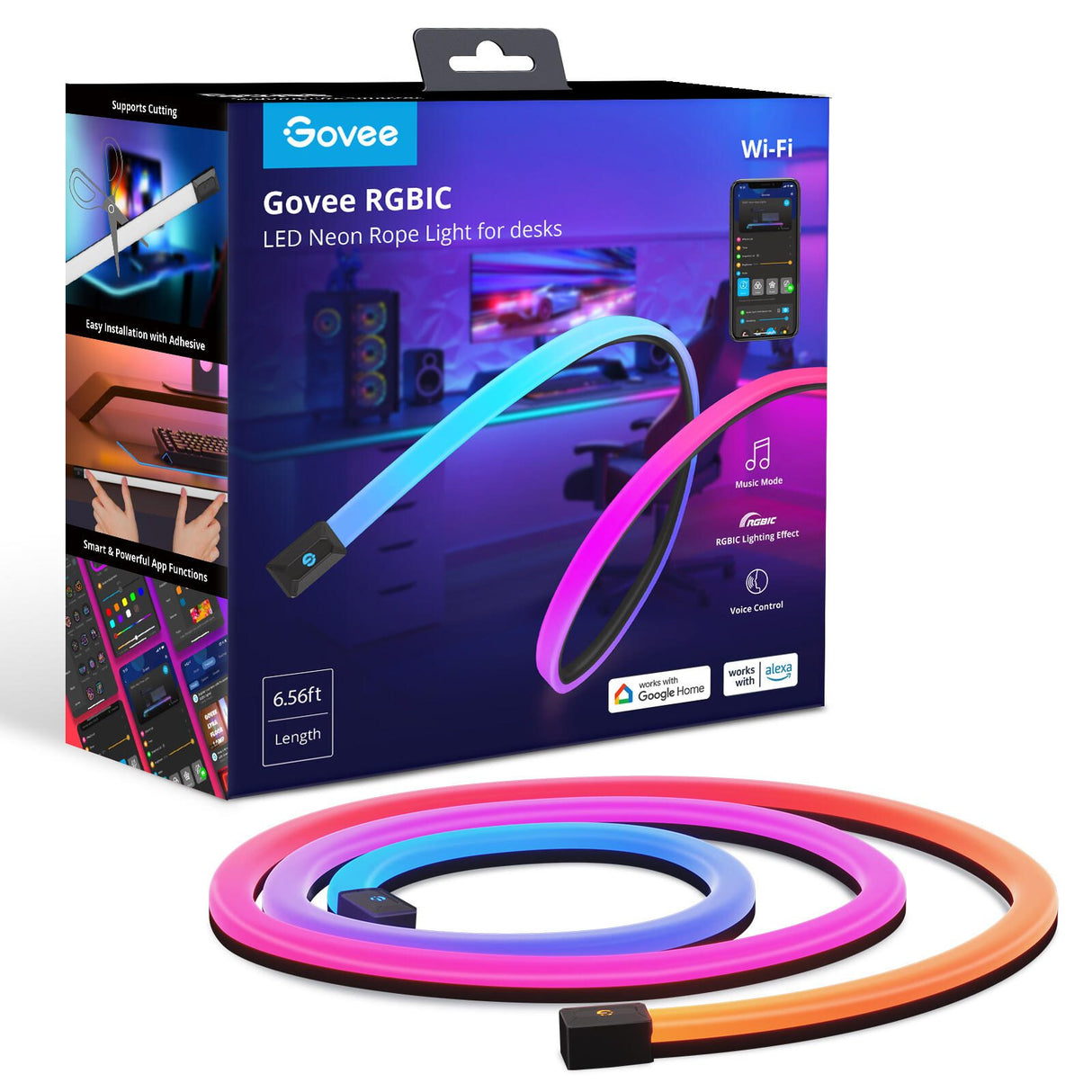 Govee - Neon Gaming Table Light - 2m