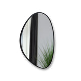 Terra Home Wandspiegel 55x73 schwarz asymmetrisch Alurahmen