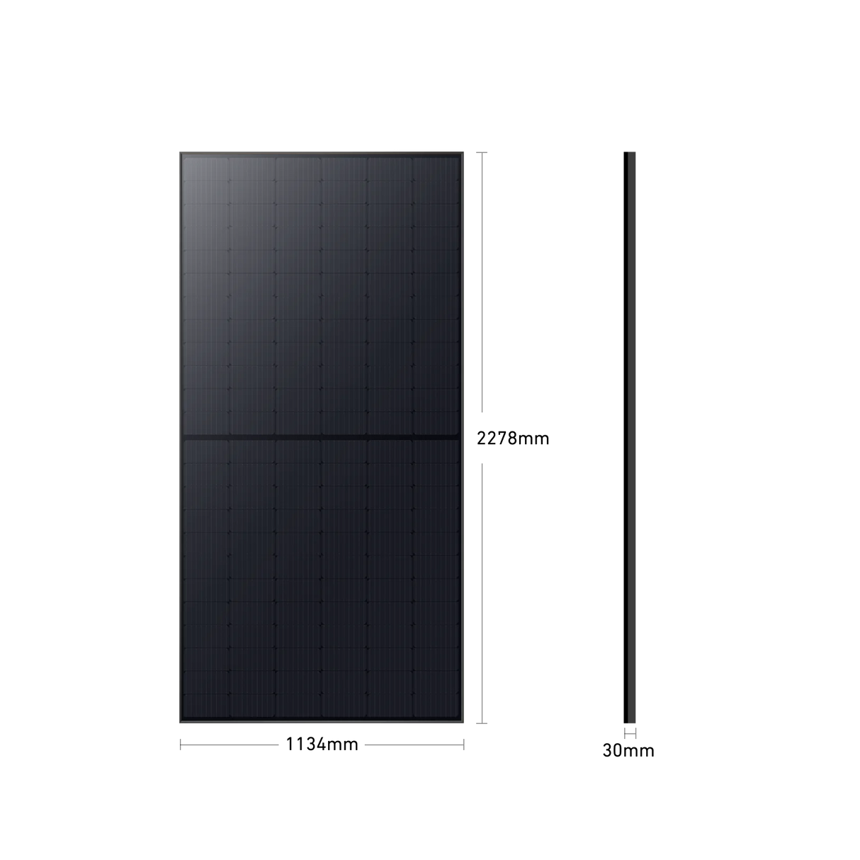 Anker SOLIX Balkonkraftwerk 2× RS50B Panel 540W, MI80 800W Wechselrichter mit Solarbank E1600, ohne Halterung-0% MwSt. (gem. § 12 Abs. 3 UStG)