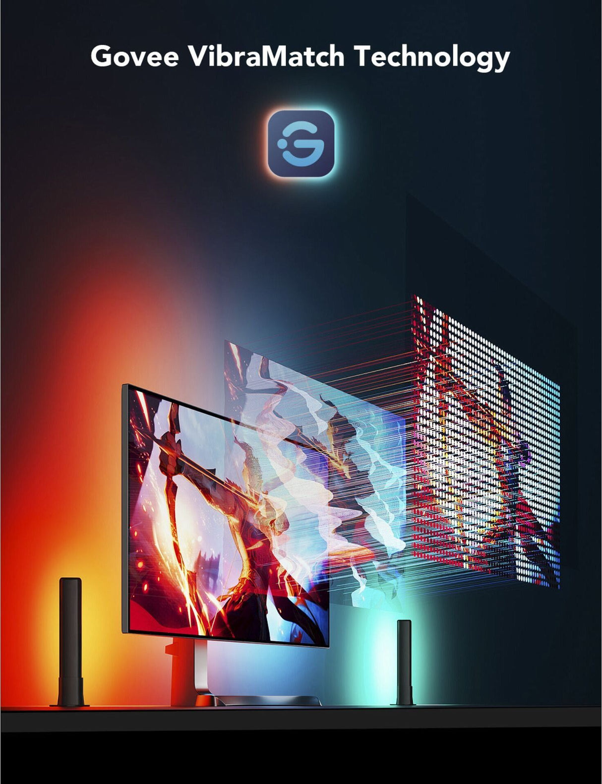 Govee - PC Monitor Pro Kit for 27-34 inch Monitor