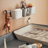 Leander Wickelaufsatz für Luna Kommode Grau 72 cm x 99 cm x 12 cm