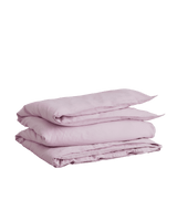 GANT Bettwäsche Cotton Linen Soothing Lilac Lila 155 x 220 cm