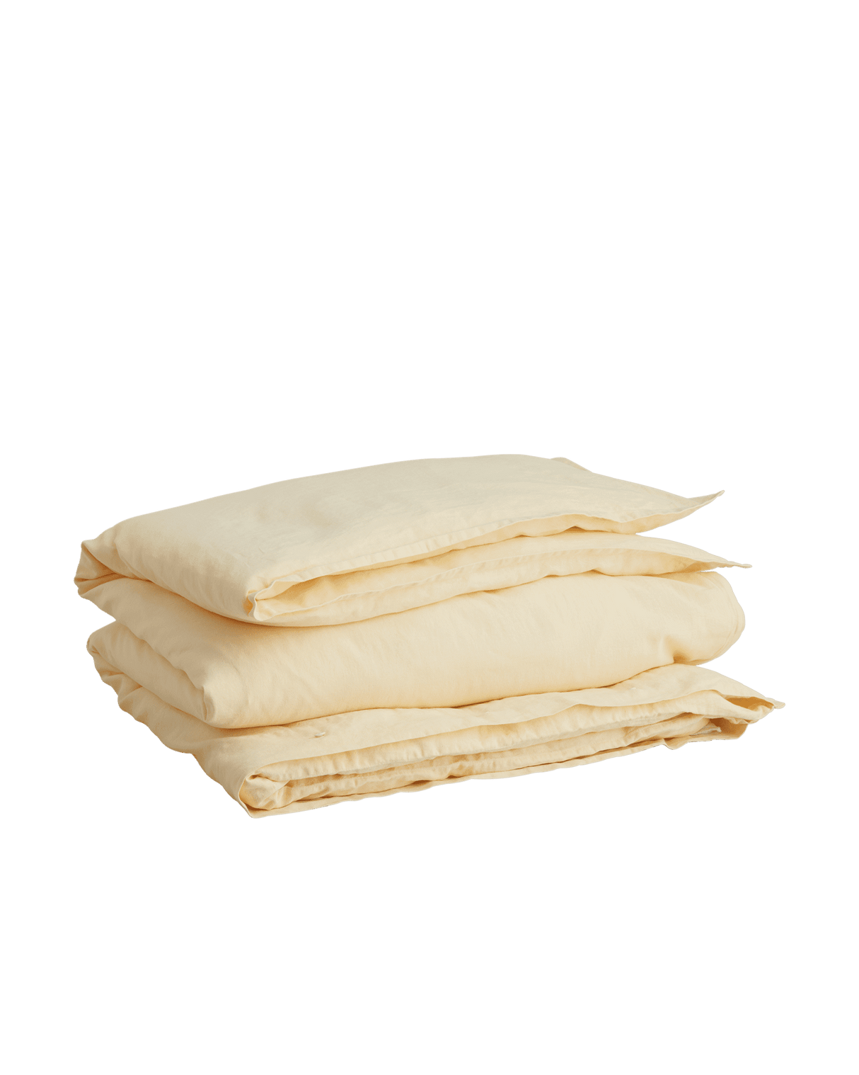 GANT Bettwäsche Cotton Linen Butter Yellow Gelb 155 x 220 cm