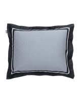 GANT Kopfkissenbezug Border Monogram Evening Blue 80 x 80 cm
