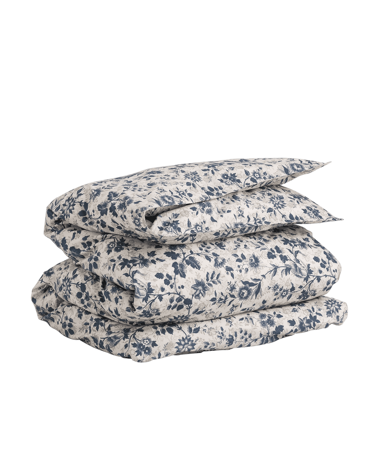 GANT Bettdeckenbezug Bettwäsche Floral Silver Sand 135 x 200 cm