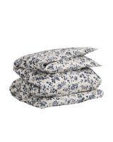 GANT Bettdeckenbezug Bettwäsche Floral Silver Sand 135 x 200 cm