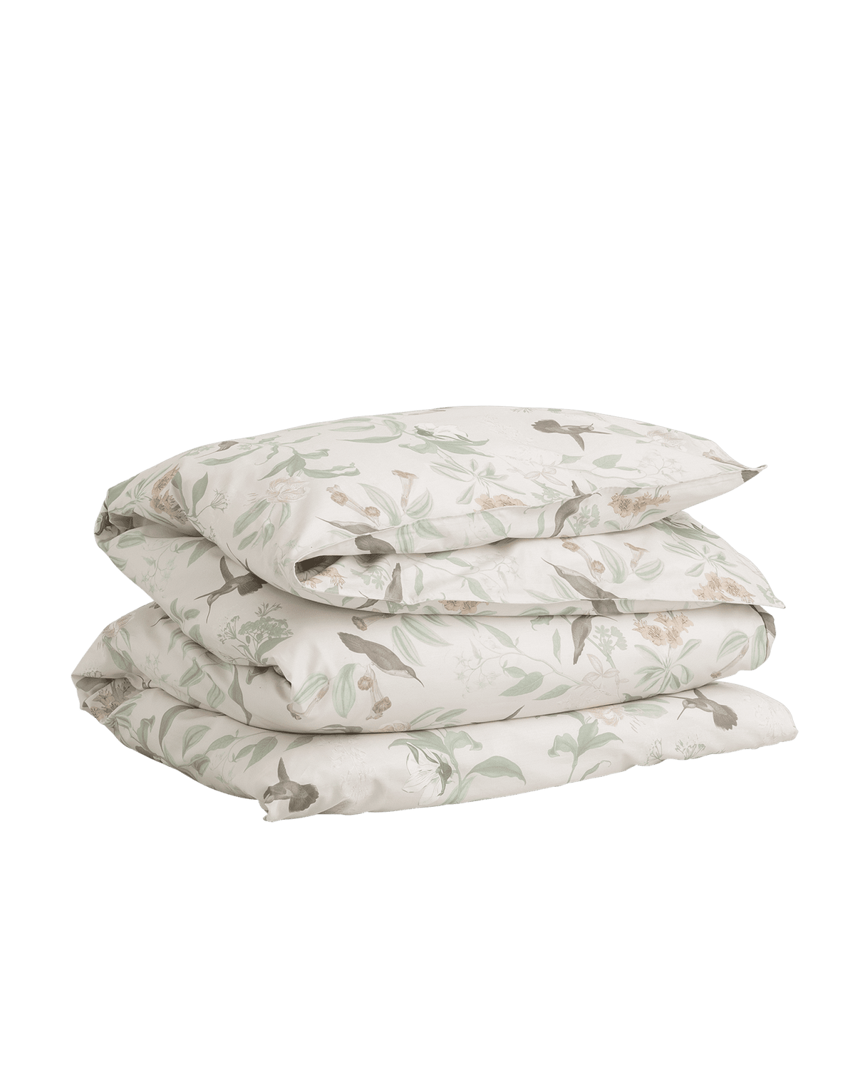 GANT Bettdeckenbezug Bettwäsche Garden White Sand 135 x 200 cm