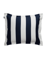 GANT Kopfkissenbezug Bold Stripe Marine Blau 80 x 80 cm