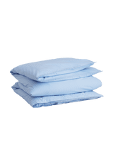 GANT Bettwäsche Shirt Stripe Waterfall Blue Blau 155 x 220 cm