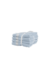 GANT Handtuch Premium 4er Polar Blue 30 x 30 cm