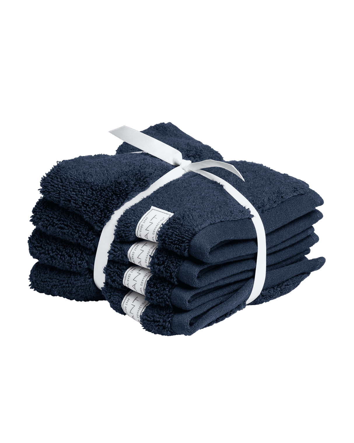 GANT Handtuch Premium 4er Sateen Blue 30 x 30 cm