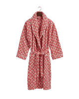 GANT Bademantel Monogram Warm Sienna Beige S