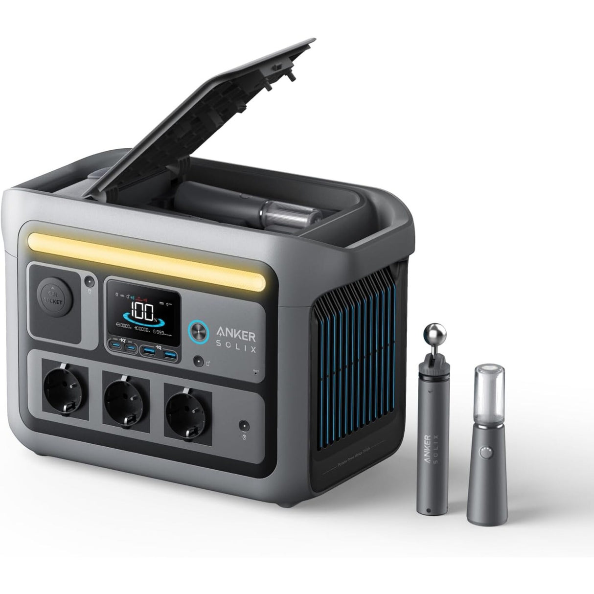 Anker SOLIX C800X Powerstation | 768Wh | 1200W