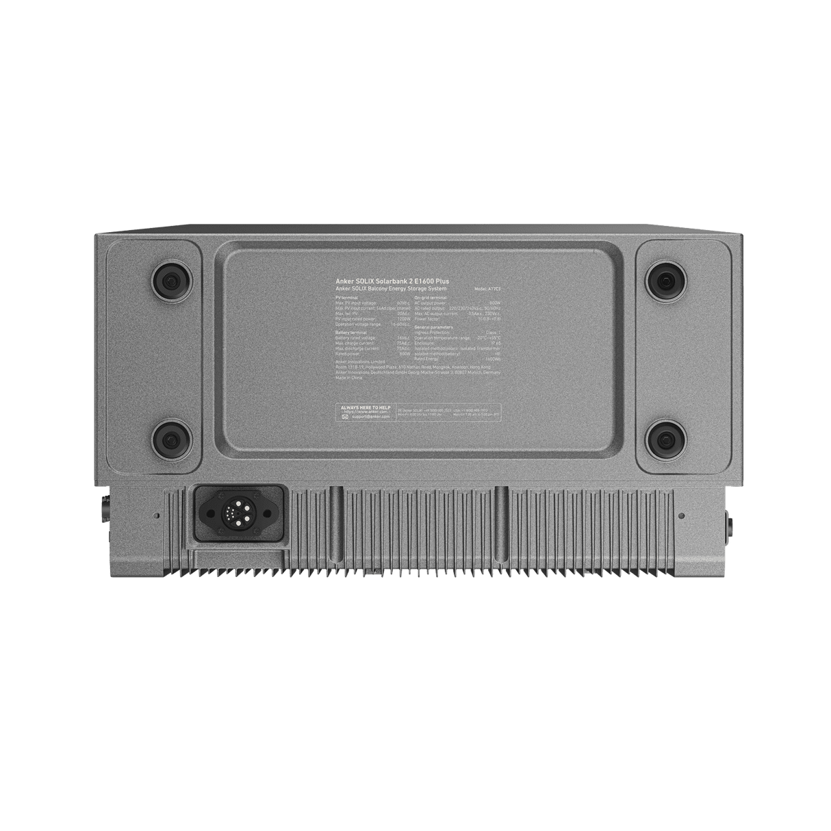 Anker SOLIX Solarbank 2 E1600 Plus-0% MwSt. (gem. § 12 Abs. 3 UStG)