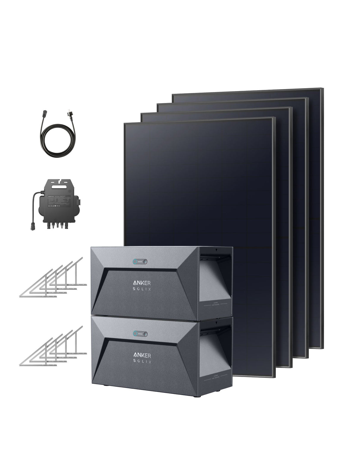 Anker SOLIX RS40P mit Solarbank Dual-System (1780W | 3200Wh)-0% MwSt. (gem. § 12 Abs. 3 UStG)