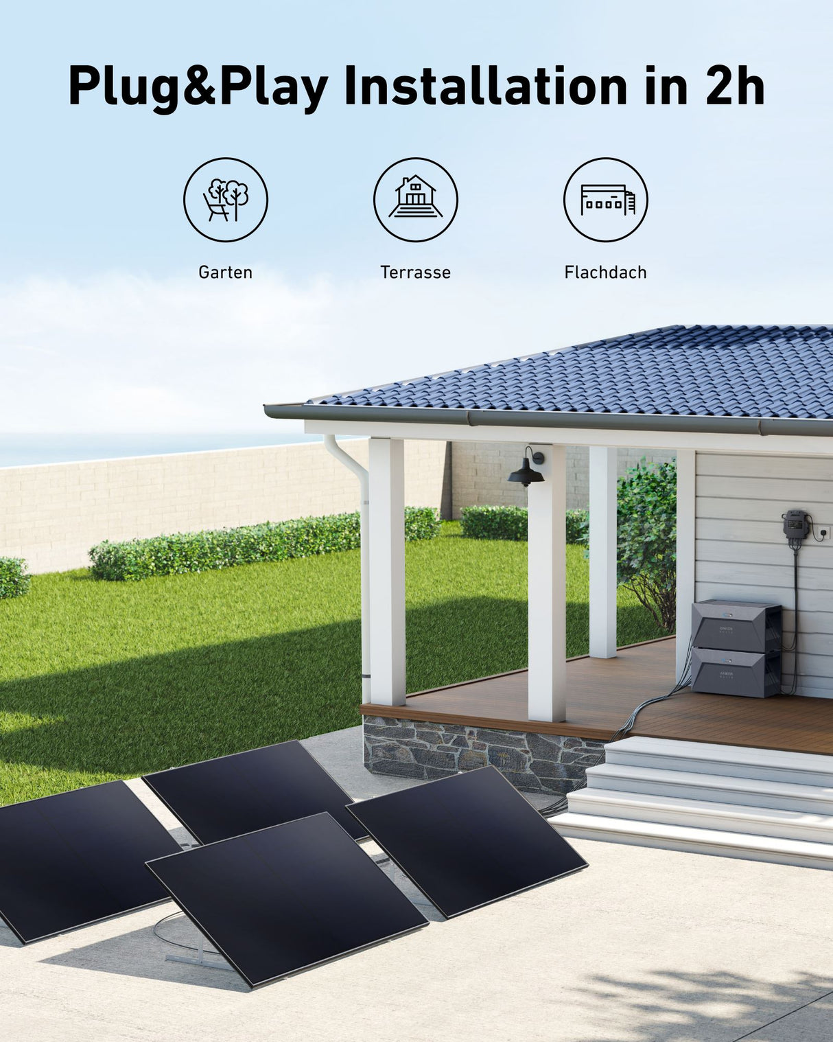 Anker SOLIX RS40P mit Solarbank Dual-System (1780W | 3200Wh)-0% MwSt. (gem. § 12 Abs. 3 UStG)