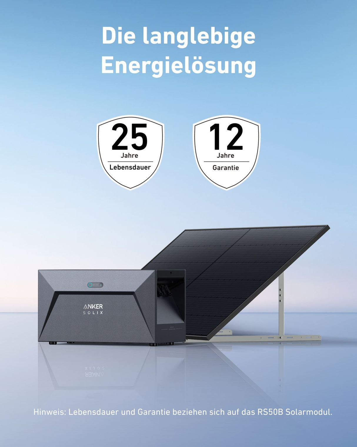Anker SOLIX RS50B mit Solarbank Dual-System (2160W | 3200Wh)-0% MwSt. (gem. § 12 Abs. 3 UStG)