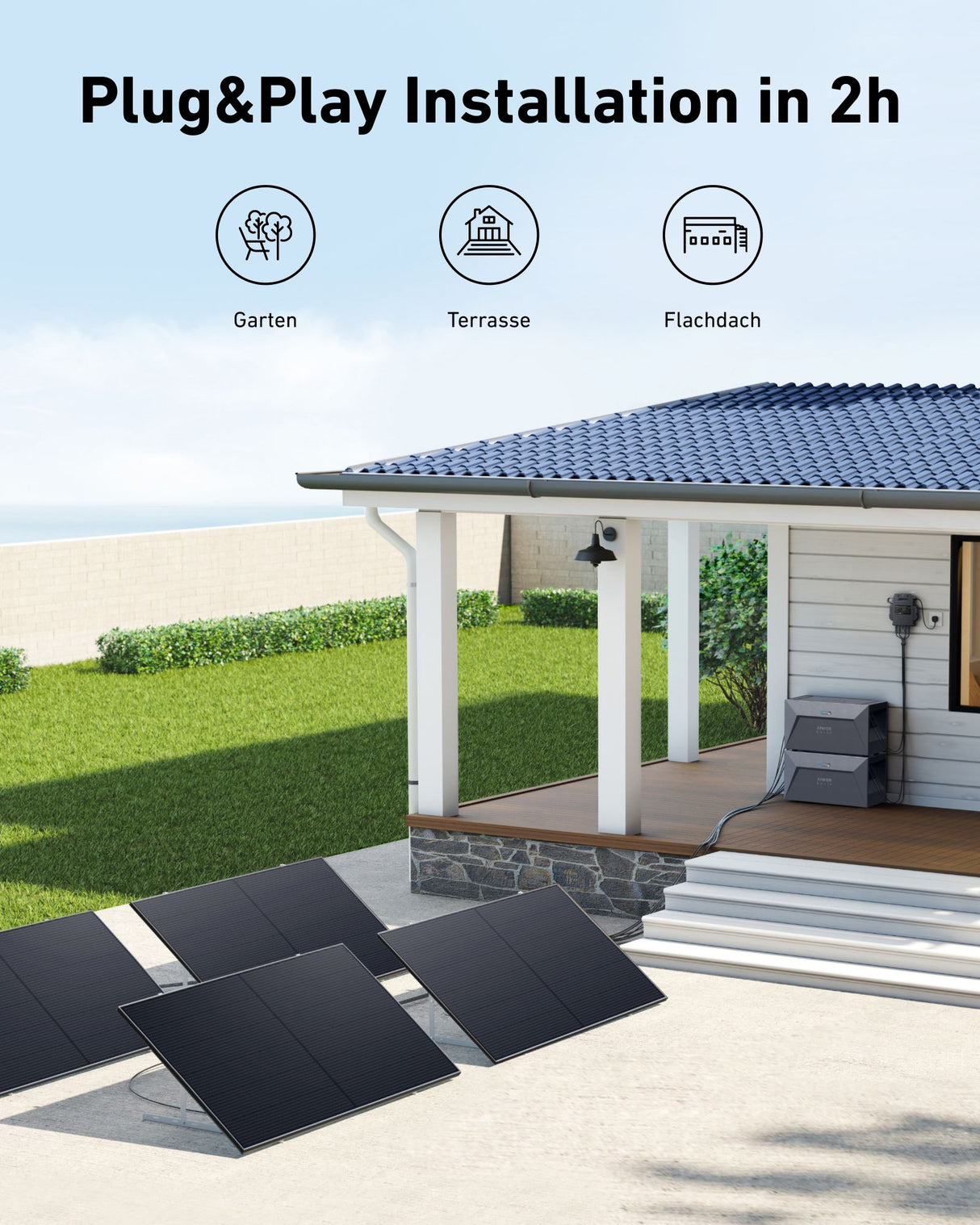 Anker SOLIX RS50B mit Solarbank Dual-System (2160W | 3200Wh)-0% MwSt. (gem. § 12 Abs. 3 UStG)