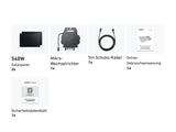 Anker SOLIX Balkonkraftwerk 2× RS50B Panel 540W, Mikro-Wechselrichter 600W/800W, ohne Halterung-0% MwSt. (gem. § 12 Abs. 3 UStG)