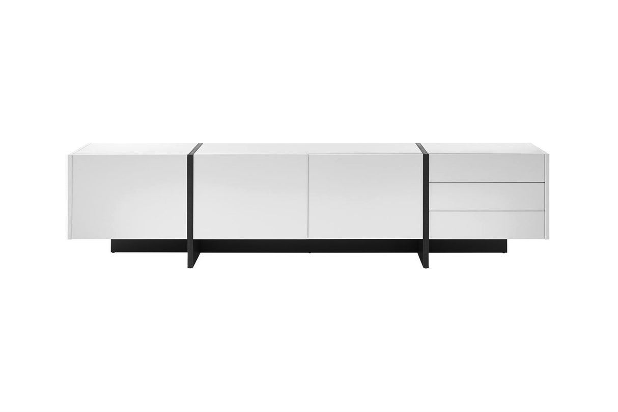 Villa Hauswerk Lowboard Caio modern weiß 252 x 60 x 45 cm AWWRCO38