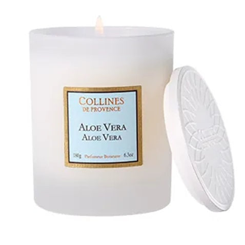 Collines de Provence Les Naturelles Duftkerze 180g Aloe Vera