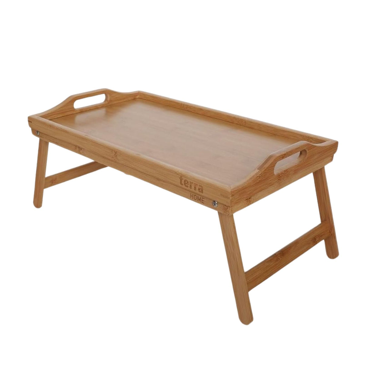 Terra Home Tablett Bett Bambus braun