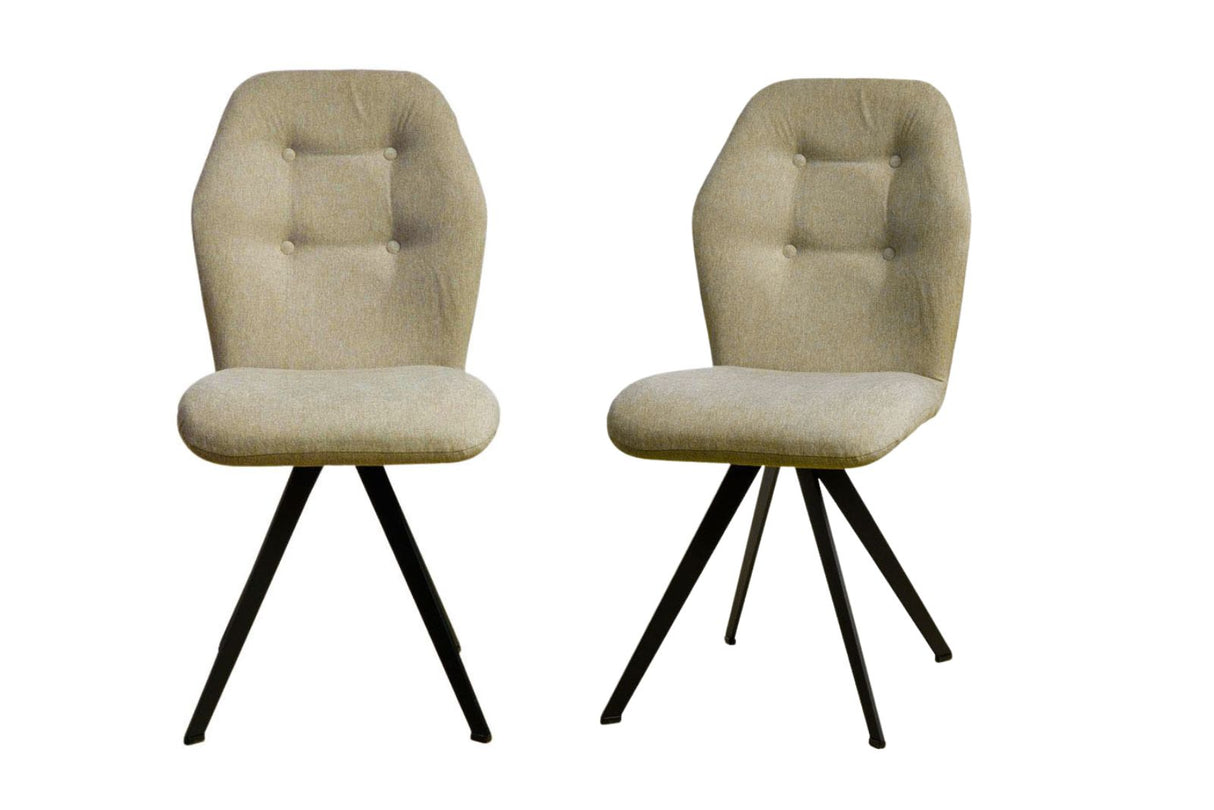 Villa Hauswerk Figaro Stuhl beige 2er Set