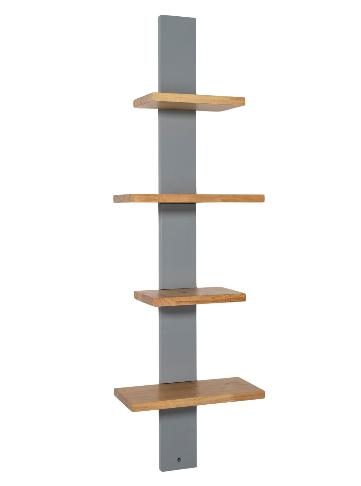 Terra Home Wandregal Esta, mit 4 Ablagen, Grau 112x33x15,5 cm