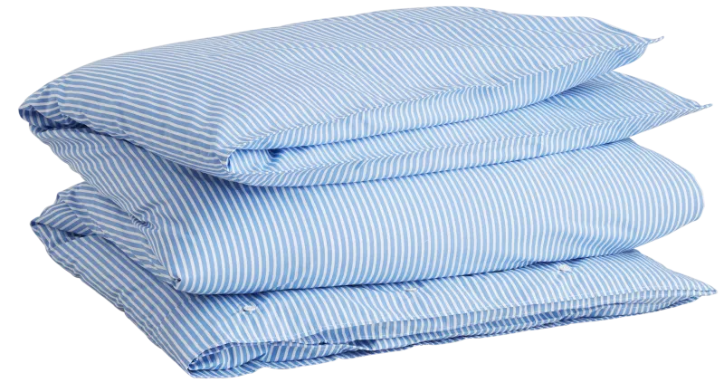 GANT Bettwäsche Shirt Stripe Marine Blau 135 x 200 cm