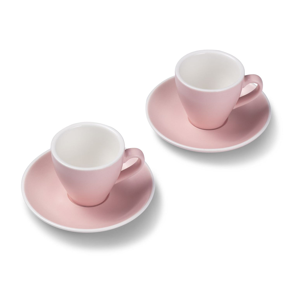 Terra Home 2er Espressotassen-Set, Rosa matt