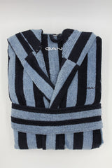 GANT Bademantel Barstripe Yankee Blue S
