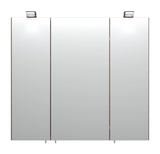 Posseik Spiegelschrank - multi-use - walnuss