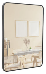 Terra Home Wandspiegel 60x80 schwarz Metallrahmen
